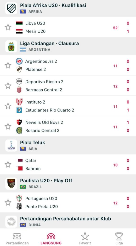 Fitur Utama Flashscore